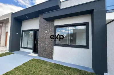 Casa em condomínio fechado com 2 quartos à venda na rua francisco alves ferreira, 640, vila glória, campo largo por r$ 375.000