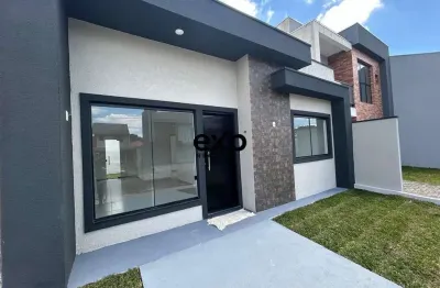 Casa em condomínio fechado com 2 quartos à venda na rua francisco alves ferreira, 640, vila glória, campo largo por r$ 370.000