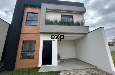 Casa em condomínio fechado com 2 quartos à venda na rua francisco alves ferreira, 640, vila glória, campo largo por r$ 690.000