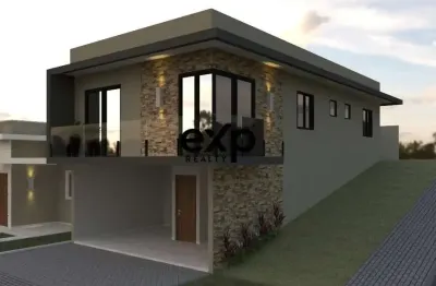 Casa em condomínio fechado com 3 quartos à venda na rua francisco druzyk, 84, águas claras, campo largo por r$ 480.000