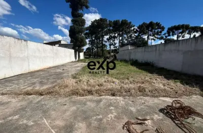 Terreno à venda na pastor adolfo weidmann, 3632, guarituba, piraquara por r$ 450.000
