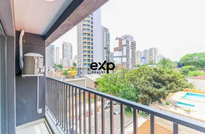 Apartamento com 1 quarto à venda na rua andréa paulinetti, 241, brooklin, são paulo por r$ 530.000