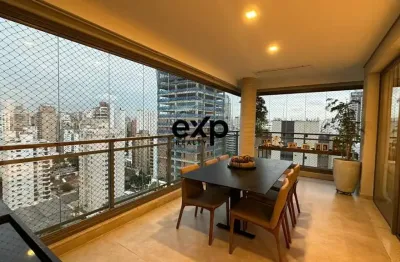 Apartamento com 3 quartos à venda na avenida lavandisca, 515, indianópolis, são paulo por r$ 3.650.000