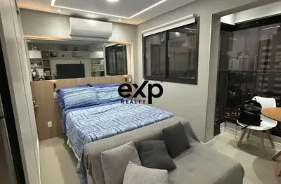 Apartamento com 1 quarto à venda na praça amaro vieira de moraes, 318, campo belo, são paulo por r$ 500.000