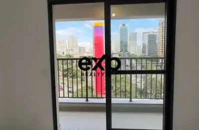 Apartamento com 1 quarto à venda na avenida doutor chucri zaidan, 111, brooklin, são paulo por r$ 399.000