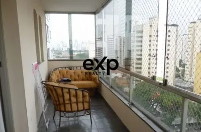 Apartamento com 4 quartos à venda na alameda dos aicás, 1053, moema, são paulo por r$ 2.300.000