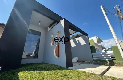 Casa em condomínio fechado com 3 quartos à venda na rua francisco alves ferreira, 640, vila glória, campo largo por r$ 410.000