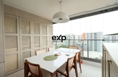 Apartamento com 2 quartos à venda na avenida dos imarés, 160, moema, são paulo por r$ 1.400.000