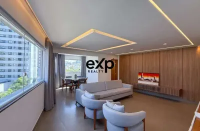 Apartamento com 4 quartos para alugar na rua dos polos, 117, santa lúcia, belo horizonte por r$ 7.900