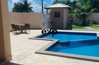 Casa em condomínio fechado com 2 quartos à venda na d2, 8, barra do jacuípe, camaçari por r$ 340.000