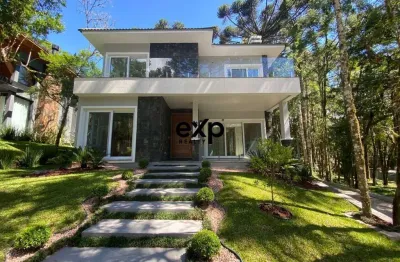 Casa em condomínio fechado com 4 quartos à venda na ers-466, 1999, parque pinheiro grosso, canela por r$ 3.700.000