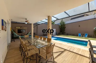 Casa em condomínio fechado com 4 quartos à venda na rua nilce cottini lombello, 19, parque da hípica, campinas por r$ 2.691.000