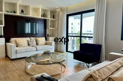 Apartamento com 3 quartos à venda na avenida cotovia, 80, moema, são paulo por r$ 1.750.000