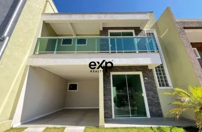 Casa em condomínio fechado com 3 quartos à venda na rua francisco druzyk, 84, águas claras, campo largo por r$ 540.000