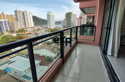 Apartamento com 3 quartos à venda na rua tiradentes, 291, canto do forte, praia grande por r$ 980.000