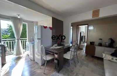 Apartamento com 2 quartos à venda na sebastião alves, 567, jardim bela vista, campo largo por r$ 195.000