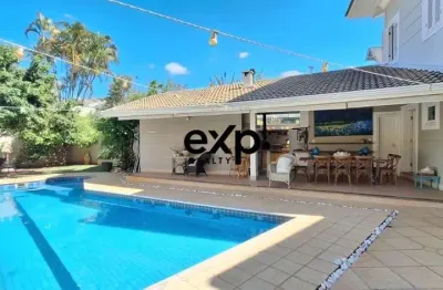 Casa em condomínio fechado com 4 quartos à venda na avenida nelson martini, 34, dois córregos, valinhos por r$ 4.680.000