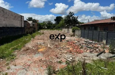 Terreno à venda na rua rio são francisco, 1231, weissópolis, pinhais por r$ 648.000