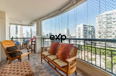 Apartamento com 4 quartos à venda na rua pensilvânia, 558, brooklin, são paulo por r$ 3.200.000