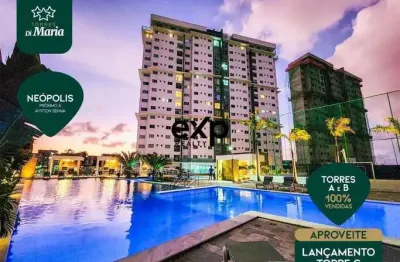 Apartamento com 3 quartos à venda na rua conquista, 333, neópolis, natal por r$ 703.781