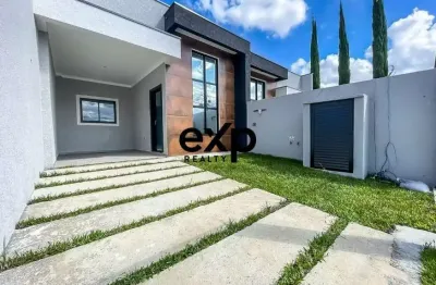 Casa com 3 quartos à venda na rua francisco toczek, 795, afonso pena, são josé dos pinhais por r$ 659.000