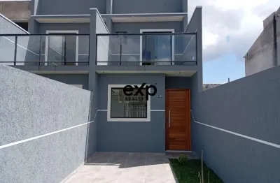 Casa com 3 quartos à venda na ana iolanda de conto mangy, 33, ganchinho, curitiba por r$ 345.000