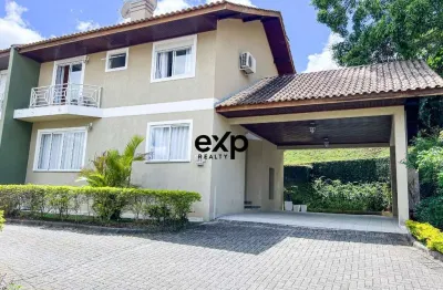 Casa em condomínio fechado com 3 quartos à venda na romildo dall stela, 240, pilarzinho, curitiba por r$ 990.000