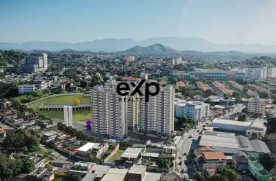 Apartamento com 2 quartos à venda na josé mendonça de campos, 550, colubande, são gonçalo por r$ 238.000