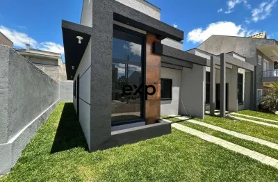 Casa em condomínio fechado com 3 quartos à venda na rua francisco alves ferreira, 640, vila glória, campo largo por r$ 389.000