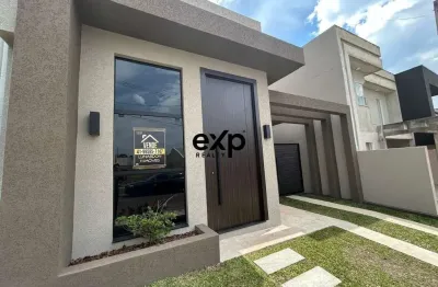 Casa em condomínio fechado com 3 quartos à venda na rua francisco alves ferreira, 640, vila glória, campo largo por r$ 529.000