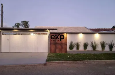 Casa com 3 quartos à venda na rua júlio ribeiro de barros, 264, vila são cristóvão, piraquara por r$ 590.000