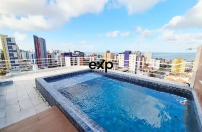 Cobertura com 5 quartos à venda na rua eutiquiano barreto, 501, manaíra, joão pessoa por r$ 1.650.000