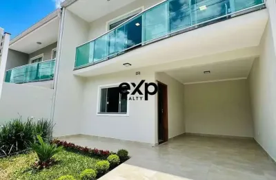 Casa com 3 quartos à venda na rua leônidas sechi, 221, parque da fonte, são josé dos pinhais por r$ 699.900