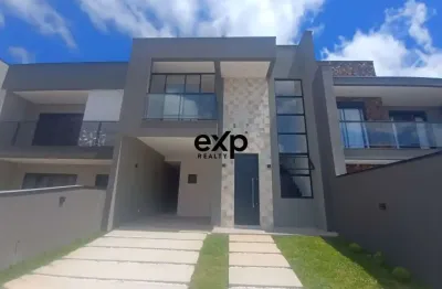 Casa em condomínio fechado com 3 quartos à venda na rua melchiades de bastos, 292, costeira, são josé dos pinhais por r$ 879.000