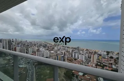 Apartamento com 2 quartos à venda na avenida joão cirilo da silva, 221, altiplano cabo branco, joão pessoa por r$ 1.057.707