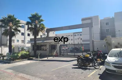 Apartamento com 2 quartos à venda na rua beta centauri, 280, chácaras cotia, contagem por r$ 240.000