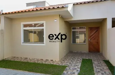 Casa em condomínio fechado com 2 quartos à venda na avenida brasil, 797, eucaliptos, fazenda rio grande por r$ 280.000