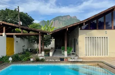 Casa em condomínio fechado com 5 quartos à venda na rua riograndina, 165, itanhangá, rio de janeiro por r$ 3.600.000