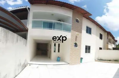 Casa em condomínio fechado com 3 quartos à venda na rua das carnaúbas, 750, passaré, fortaleza por r$ 500.000