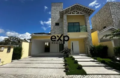 Casa em condomínio fechado com 3 quartos à venda na Rua João De Castro, 1324, Jacundá, Aquiraz por R$ 1.400.000