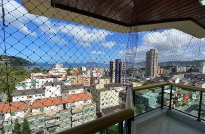 Apartamento com 3 dormitórios à venda, 125 m² por r$ 650.000,00 - enseada - guarujá/sp