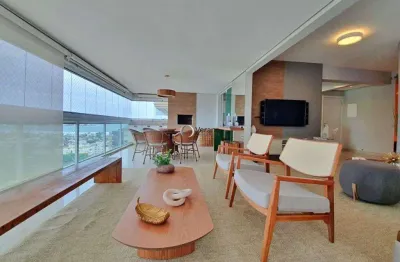 Apartamento à venda em  enseada- guarujá, com piscina e churrasqueira