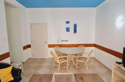 Apartamento mobiliado à venda em guarujá - praia das pitangueiras