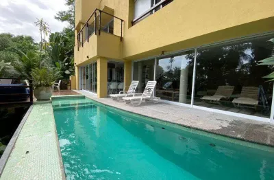 Casa com 4 dormitórios à venda, 630 m² por r$ 6.500.000,00 - são pedro  - guarujá/sp