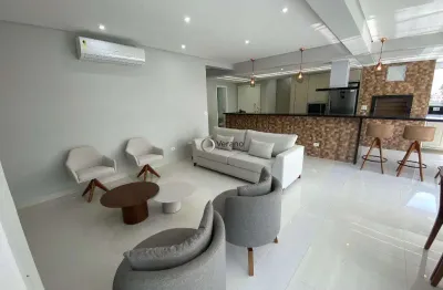 Apartamento a venda na enseada com varanda gourmet, 3 suítes, 2 vagas - guarujá/sp