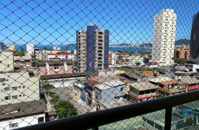 Apartamento com 3 dormitórios à venda, 90 m² por r$ 580.000,00 - enseada - guarujá/sp
