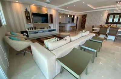 Apartamento com 4 dormitórios à venda, 300 m² por r$ 9.000.000,00 - riviera de são lourenço - bertioga/sp