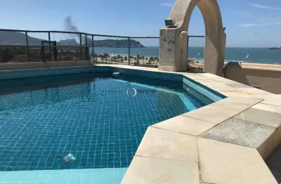 Cobertura à venda, 350 m² por r$ 2.400.000,00 - enseada - guarujá/sp