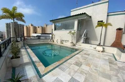 Cobertura à venda, 245 m² por r$ 1.200.000,00 - enseada - guarujá/sp