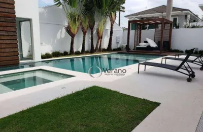 Casa em condomínio fechado com 5 quartos à venda na Avenida Kensei Tamayose, 605, Jardim Acapulco, Guarujá